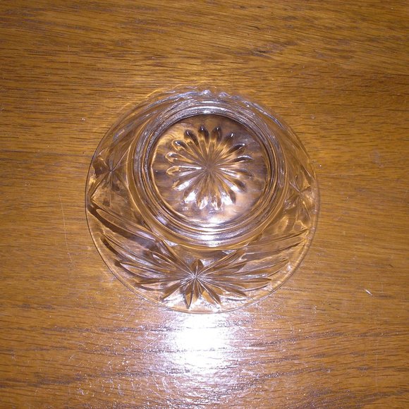 Vintage Set of 3 Crystal Wedding Oat Dessert Bowls - Picture 4 of 5